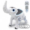 Mostop Robot Toys - Télécommande - Éléphant - Robot interactif - Contrôle Vocal - Jouets électroniques intelligents pour la M
