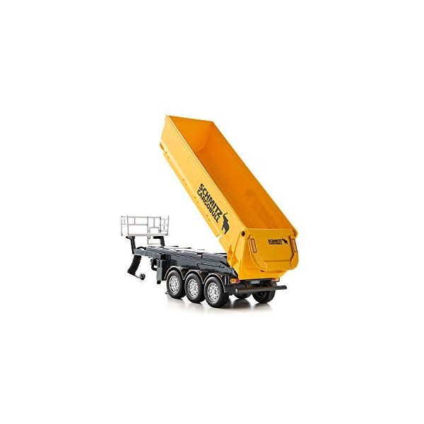 siku 6734 Control 3-Axled Tipping semi-Trailer, Yellow