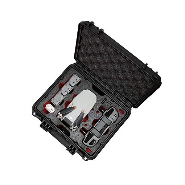 TomCase Sac à Dos dextérieur pour DJI Mini 3 avec Incrustation Ready to Fly, Convient au Combo Fly More, à la télécommande S