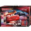 Carrera GO!!! Disney Pixar Cars - Neon Nights – Circuit de course électrique avec voitures miniatures Flash McQueen et Jackso