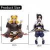 UZSXHJ Demo-n Slaye-r Figurine, 2PCS Anime Demo Slaye en PVC Anime Action Model Demo Slaye Cadeau danniversaire Statues de F