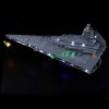 BRIKSMAX Kit de LED pour Imperial Star Destroyer,Compatible avec la Maquette Lego 75252, La Maquette de Construction nest Pa