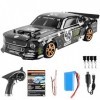 Goolsky RC Drift Car 1/18 2.4GHz 4WD 30 km/h Moteur RC180 Fortement Magnétique RTR Haute Vitesse Rechargeable Ecologique Voit