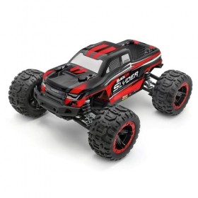 Monster Truck télécommandé 4WD Blackzon Slyder Rouge 1/16 RTR - Enfants 7-11 Ans