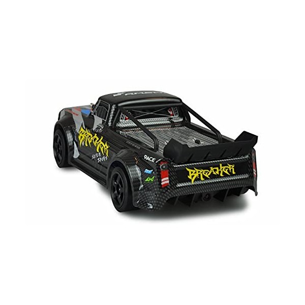 Amewi 21087 RC Drift Sport Car Breaker 1:16 2,4 GHz RTR avec Gyroscope, Batterie Incluse, câble de Charge USB, éclairage LED,