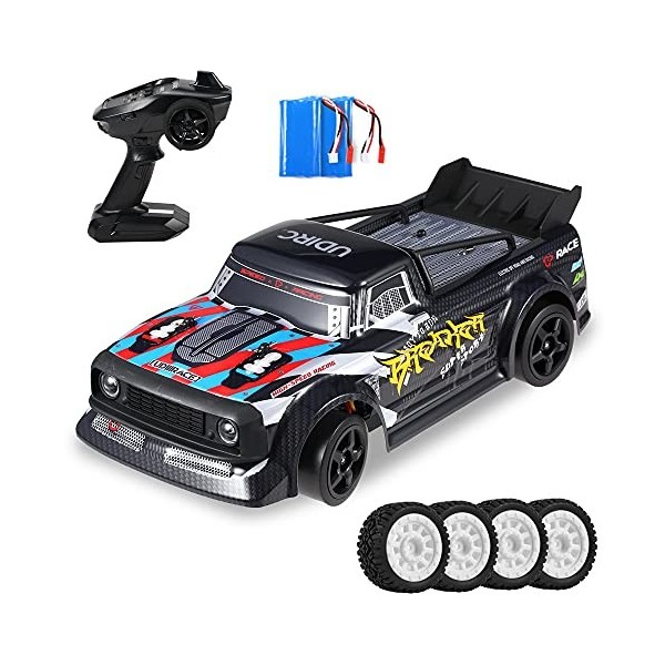 Goolsky UdiRC UD1601 RC Drift Car 1/16 RC Voiture de course 4WD 30km/h RC Voiture de course haute vitesse pour enfant Cadeau 