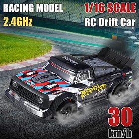 Goolsky UdiRC UD1601 RC Drift Car 1/16 RC Voiture de course 4WD 30km/h RC Voiture de course haute vitesse pour enfant Cadeau 