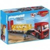 Playmobil - 5467 - Figurine - Tracteur Routier avec Grande Remorque