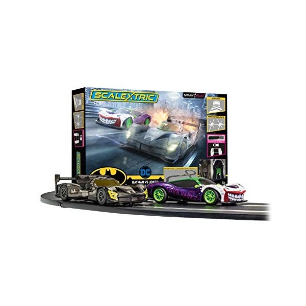 Scalextric C1415 Batman vs Joker Race Sparkplug Starter Set