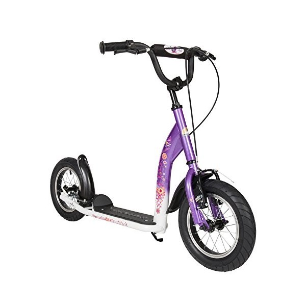 STAR SCOOTER Trottinette Enfant 2 Roues pour garçons et Filles de 6-10 Ans | Patinette Enfant 12 Pouces Sportif | Bleu