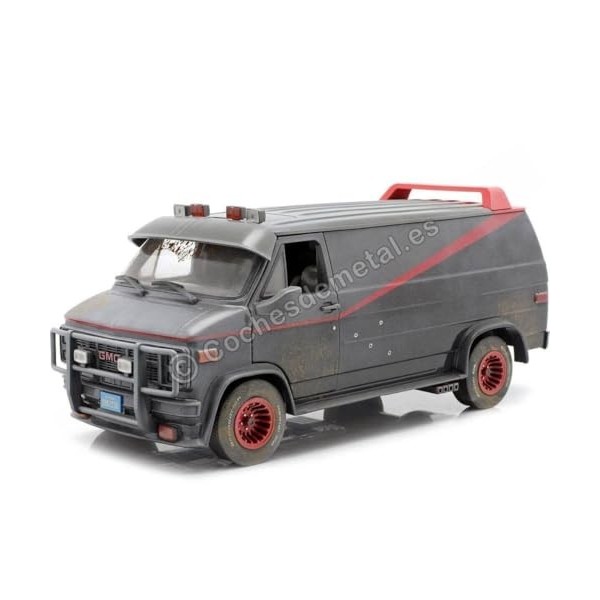 Greenlight Collectibles- Voiture Miniature de Collection, 13567, Noir/Red