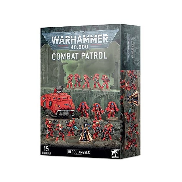 Games Workshop Warhammer 40k - Patrouille Blood Angels GAW41-25-99-12-01-01-333 Noir