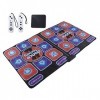 Tapis de Danse électronique pour Enfants, Tapis de Jeu de Danse Musicale pour Filles avec USB et Télécommande, Tapis de Danse