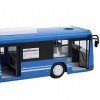 Tbest Bus de contrôle à Distance, Jouet de Voiture modèle de Voiture RC 2,4 GHz avec lumière sonore pour Enfants Bleu 