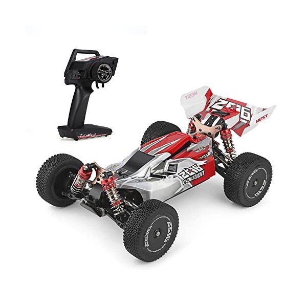 Abarich Wltoys XKS 144001 Voiture 60km / h Haute Vitesse 1/14 2,4 GHz Buggy 4WD RC Voiture de Course Tout-Terrain à la dérive