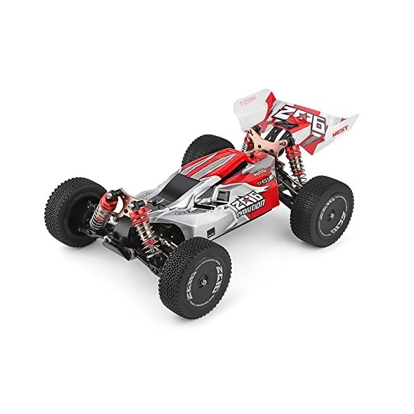 Abarich Wltoys XKS 144001 Voiture 60km / h Haute Vitesse 1/14 2,4 GHz Buggy 4WD RC Voiture de Course Tout-Terrain à la dérive