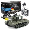 GOODS+GADGETS Modèle réduit de Char dassaut Allemand Tiger I 2.4GHz à léchelle 1:16 avec Fonction de tir, Son - RTR Tiger 