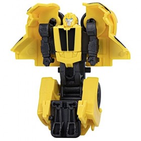 Transformers EarthSpark, Figurine Tacticon Bumblebee de 6 cm, Jouet Robot pour Enfants, à partir de 6 Ans