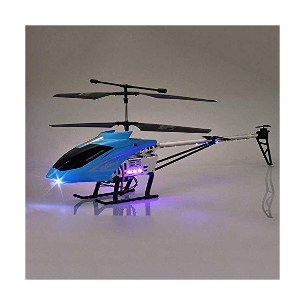 Garçon Jouet Avion Enfants Drone Géant Grand Hélicoptère RC Extérieur 85CM avec Gyro LED Lumière Radio Télécommande 3.5 Canau