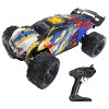 QIYHBVR RC Cars Voiture Télécommandée, 1:18 4WD Haute Vitesse 50KM/H Tout Terrain Télécommande Monster Truck, 2.4GHZ Véhicule