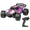 QIYHBVR RC Cars Voiture Télécommandée, 1:18 4WD Haute Vitesse 50KM/H Tout Terrain Télécommande Monster Truck, 2.4GHZ Véhicule