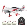 Cymwer 7,4 V 500 mAh RC Mini Avion 3D voltige Volant modèle davion télécommandé 200 m télécommande 10 Min de Temps de Travai