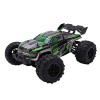 Oumefar Voitures Télécommandées, Voitures RC 2.4G Voiture à la Dérive 1/16 avec Phares LED Véhicule Tout-Terrain en Métal Hau