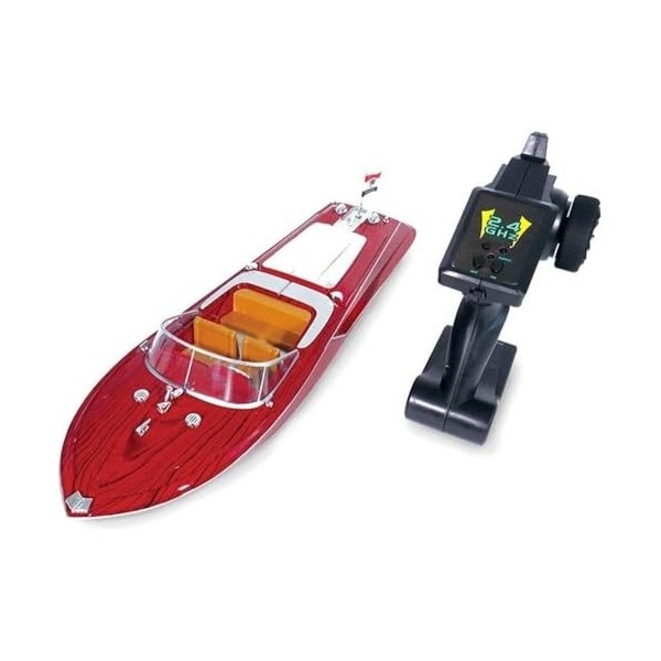 VUCICA Bateau télécommandé sous-Marin RC à 4 canaux, Jouet Aquatique dété for Enfants, modèle de Bateau en Plastique écologi