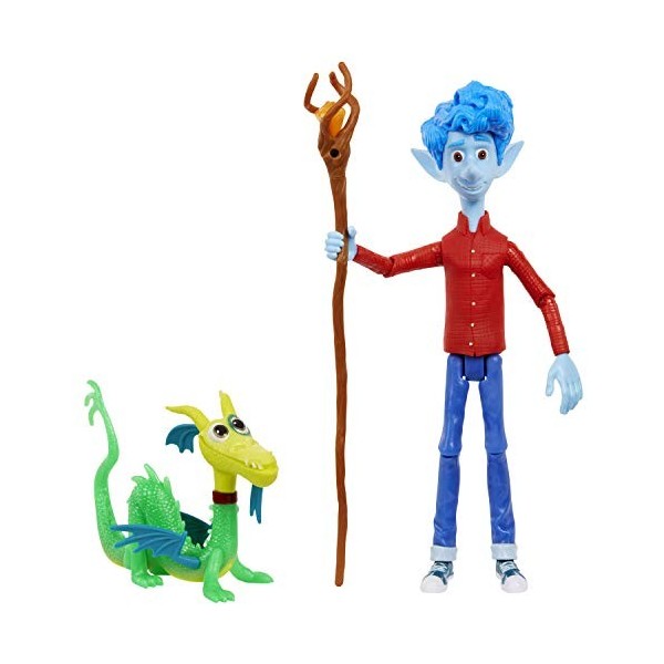 Pixar Disney Pixar En Avant figurine articulée Ian Lightfoot pour rejouer les scènes du film, jouet pour enfant, GMM15