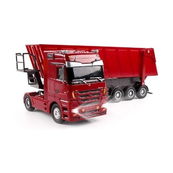 VUCICA Big RC Truck 2,4 GHZ sans fil RC voiture télécommandée voiture Dumper inclinable chariot camion ascenseur automatique 