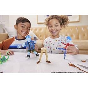 Pixar Disney Pixar En Avant figurine articulée Barley Lightfoot pour rejouer les scènes du film, jouet pour enfant, GMM16