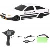 GUYANA 1/18 RC Drift Car 2,4 GHz Simulation AE86 Véhicule de Course de Sport télécommandé sur Route avec lumière LED, Cadeau 