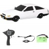 GUYANA 1/18 RC Drift Car 2,4 GHz Simulation AE86 Véhicule de Course de Sport télécommandé sur Route avec lumière LED, Cadeau 