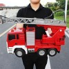 VUCICA 2.4G Grand Camion de Pompier électrique RC télécommande Voiture Camion de Pompier pulvérisation Jouet de feu Voiture a