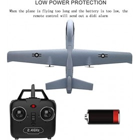 ZHLFDC Jouet de Noël Cadeau 2.4G 1.2 canaux Avion extérieur Avion à réaction EPP Mousse Gyroscope à voilure Fixe télécommande