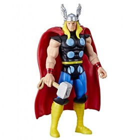 Marvel Hasbro Legends Series Retro 375 Collection, Figurine Thor de 9,5 cm, 1 Accessoire F3819 Multicolore