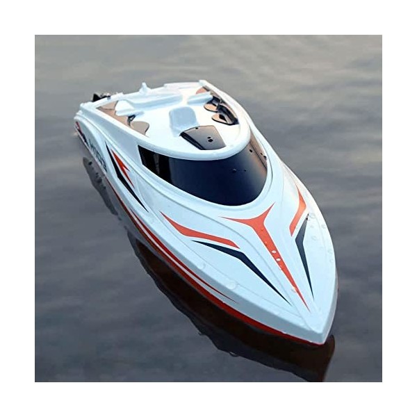 Darenbp Bateau Télécommandé pour Piscines Et Lacs, Bateaux RC 2,4 GHz Grand Modèle Bateau Télécommandé Bateau Télécommandé 30