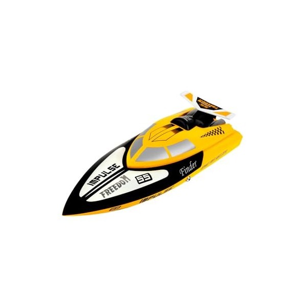 2.4G2.4G Bateau télécommandé à turboréacteur à Grande Vitesse Bateau Rapide télécommandé pour Enfants Jouets pour Enfants à l