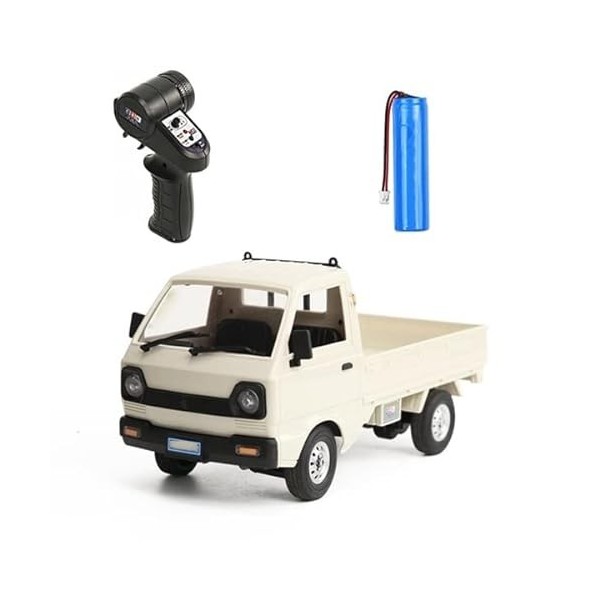 GLOYER Mini 1/16 2WD 2.4G RC Voiture Simulation dérive Camion descalade lumière LED sur Route 130 Moteur adapté 45 ° Escalad