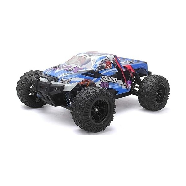 GUYANA 1:18 4WD Voiture télécommandée Camionnette à Grande échelle Véhicule Tout-Terrain électrique RC Voiture de dérive RC e