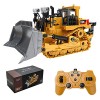 1:24 9CH RC Bulldozer Tracteur Modèle Télécommande Camion Voiture Pelle Véhicule Dingénierie Jouet Enfants Garçon 8-12 Noël 