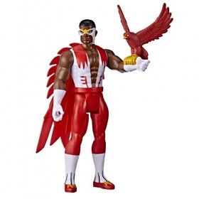 Marvel Hasbro Legends Series Retro 375 Collection, Figurine Marvels Falcon de 9,5 cm F3808 Multicolore