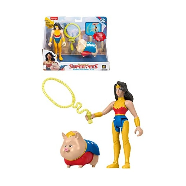 Fisher Price - DC League of Super Pets Wonder Woman & PB