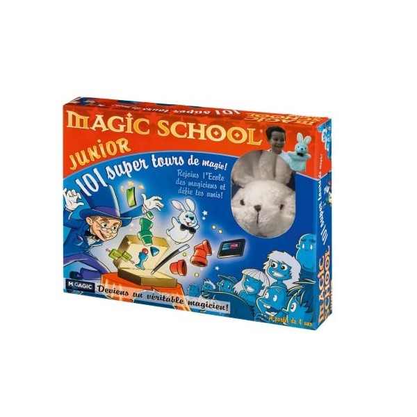 Megagic - Coffret de Magie pour Enfant - Magic School Junior 101 To