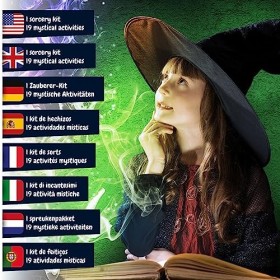 Science4you Science des Sorciers pour Enfants 8+ Ans - Jeu de Magie avec 19 Activités: Fait de Potion avec une Baguette Magiq