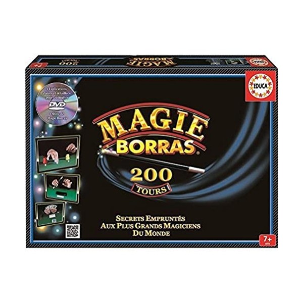 Educa - Magie Borras 200 Tours. Jeu de magie avec les 200 tours les plus originaux et amusants, les apprentis magiciens verro