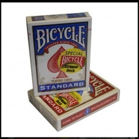 Le jeu biseauté Rouge Bicycle - Tour de Magie