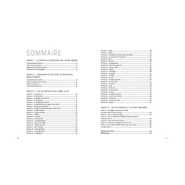 Abbé Julio : Le guide complet des pentacles & prières: Fabriquer soi-même les 46 pentacles de l Abbé Julio et activer leur ma