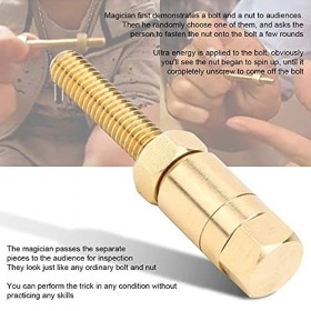 Enfants Adultes Accessoires Magiques Écrou Rotatif Automatique Hors Boulon vis Close Up Trick Jouets Close-up Game Props de P
