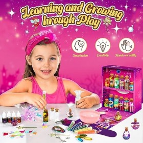 Subtail Potion Magique Enfant - Sable Magique Enfant | 22 Bouteilles De Potion | Aqua Gelz | Coffret Magie - Cadeau Fille 6 7